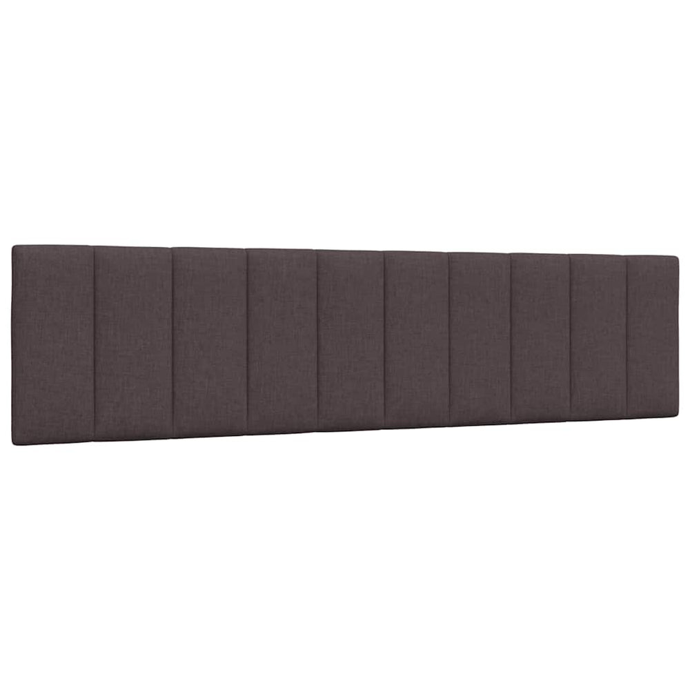 Kopfteil Kissen Dunkelbraun 200 cm