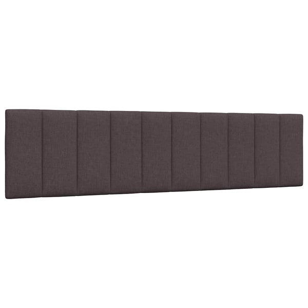 Kopfteil Kissen Dunkelbraun 200 cm