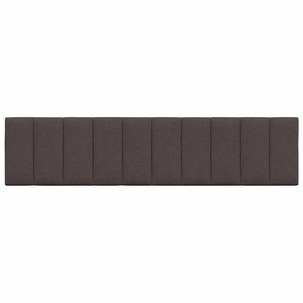 Kopfteil Kissen Dunkelbraun 200 cm