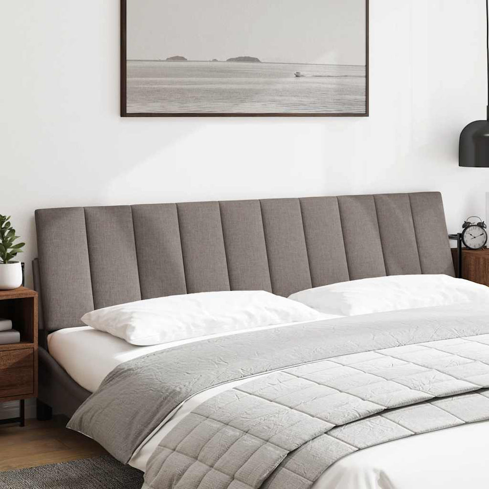 Kopfteil Kissen Hanko Taupe 200 cm