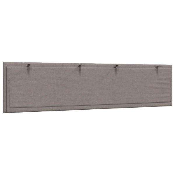 Kopfteil Kissen Hanko Taupe 200 cm
