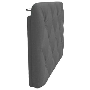 Kopfteil Kissen Dunkelgrau 80cm