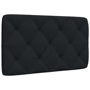 Schwarzes Kopfteil-Kissen 80 cm