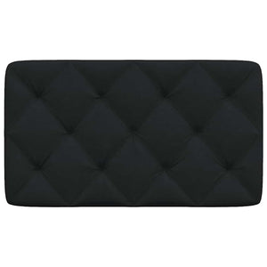 Schwarzes Kopfteil-Kissen 80 cm