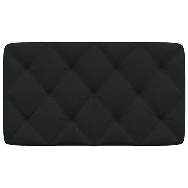 Schwarzes Kopfteil-Kissen 80 cm