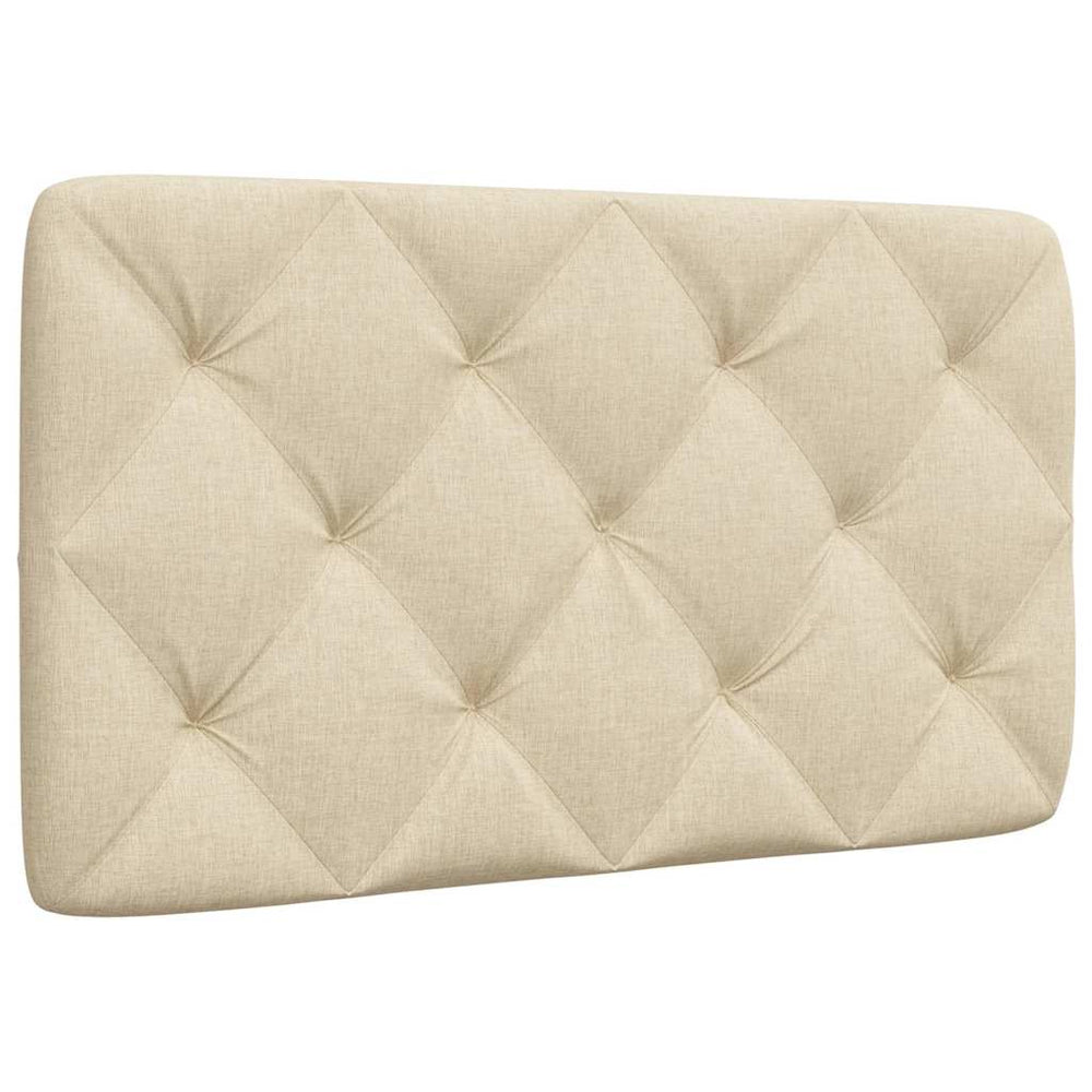 Kopfteil Kissen Creme 80 cm