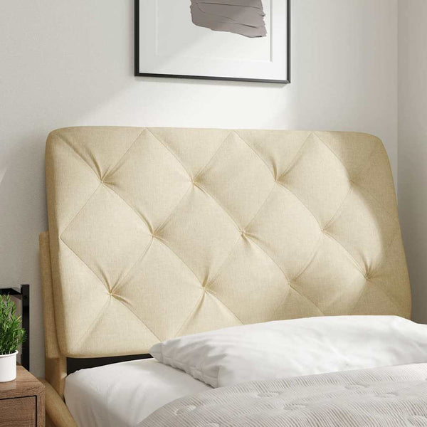Kopfteil Kissen Creme 80 cm