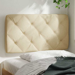 Kopfteil Kissen Creme 80 cm