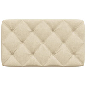 Kopfteil Kissen Creme 80 cm