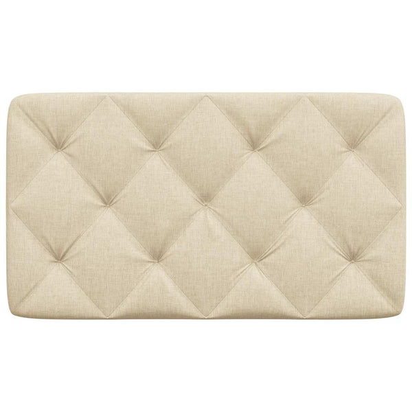 Kopfteil Kissen Creme 80 cm