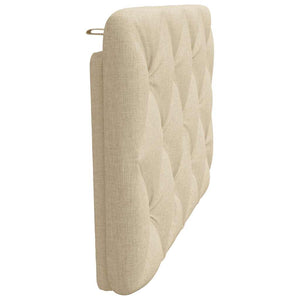 Kopfteil Kissen Creme 80 cm