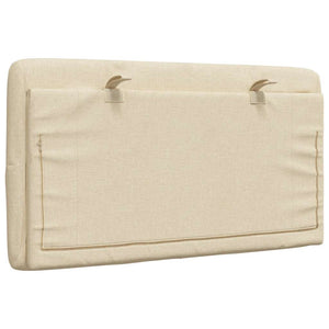 Kopfteil Kissen Creme 80 cm