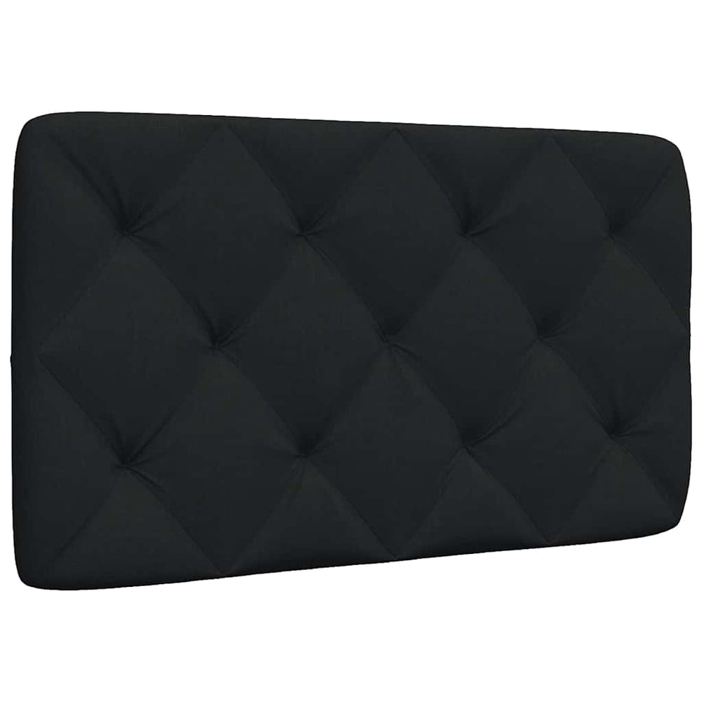 Schwarzes Kopfteil-Kissen 90 cm