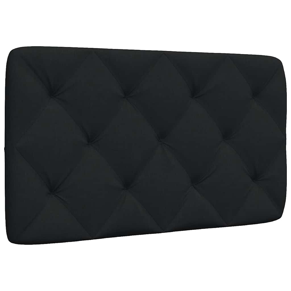 Schwarzes Kopfteil-Kissen 90 cm
