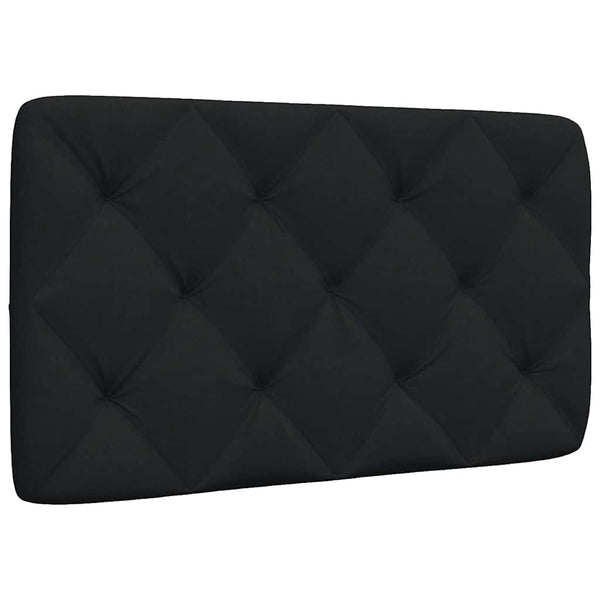 Schwarzes Kopfteil-Kissen 90 cm