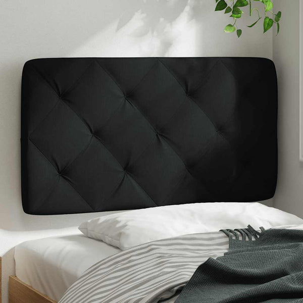 Schwarzes Kopfteil-Kissen 90 cm