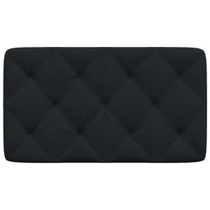 Schwarzes Kopfteil-Kissen 90 cm