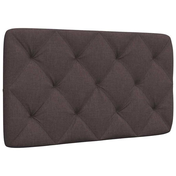 Kopfteil Kissen Dunkelbraun 90 cm