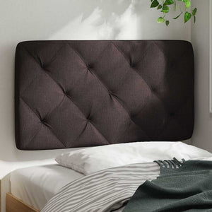 Kopfteil Kissen Dunkelbraun 90 cm