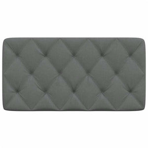 Kopfteil Kissen Dunkelgrau 100 cm