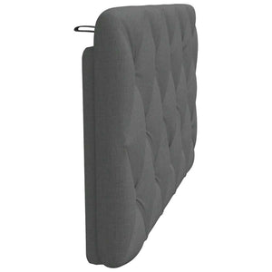 Kopfteil Kissen Dunkelgrau 100 cm