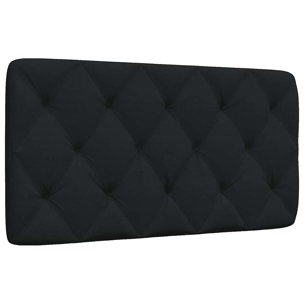 Schwarzes Kopfteil-Kissen, 100 cm