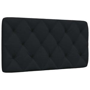 Schwarzes Kopfteil-Kissen, 100 cm