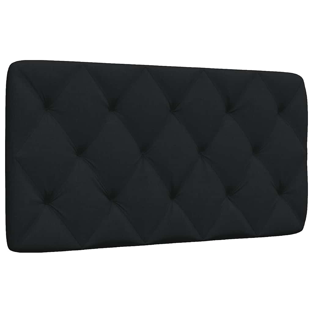 Schwarzes Kopfteil-Kissen, 100 cm