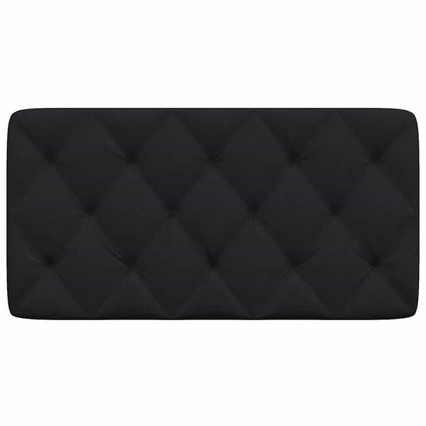 Schwarzes Kopfteil-Kissen, 100 cm