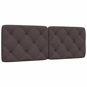 Kopfteil Kissen Dunkelbraun 120 cm