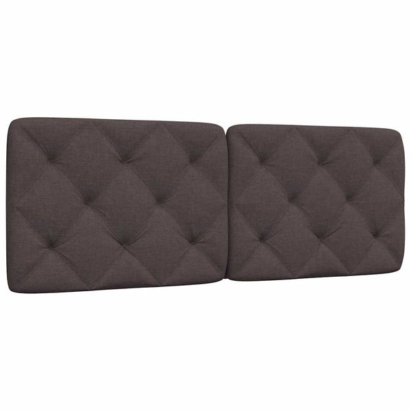 Kopfteil Kissen Dunkelbraun 120 cm