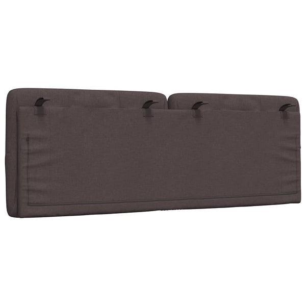 Kopfteil Kissen Dunkelbraun 120 cm