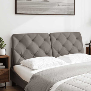 Kopfteil-Kissen Taupe 120 cm