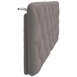 Kopfteil-Kissen Taupe 120 cm