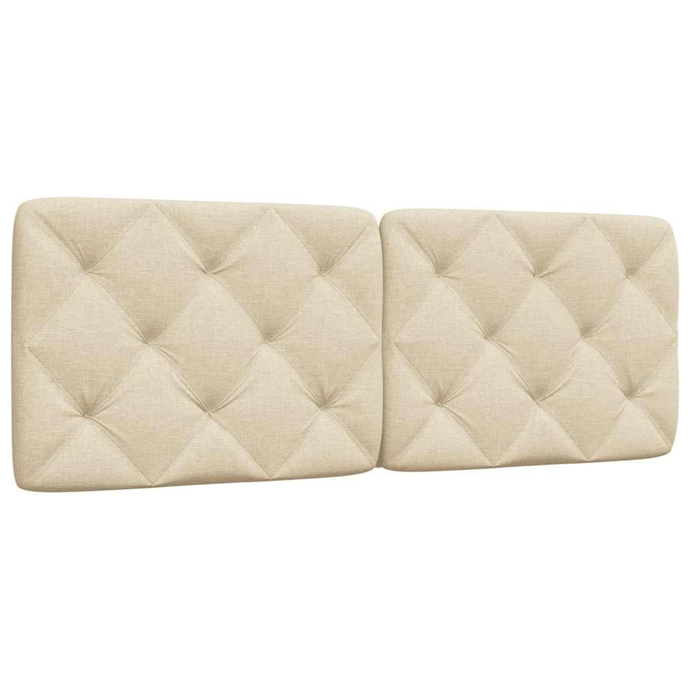 Kopfteil Kissen Creme 120 cm