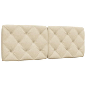 Kopfteil Kissen Creme 120 cm