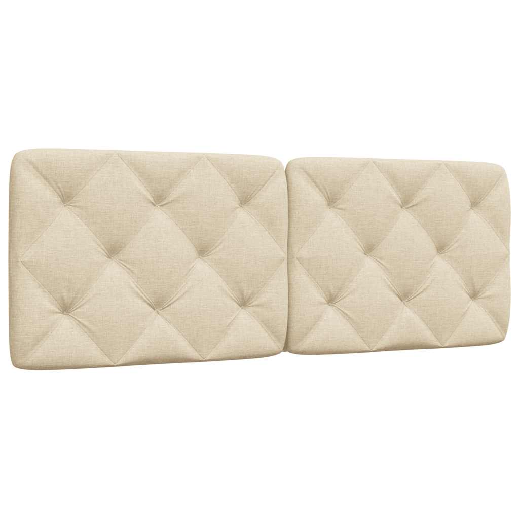 Kopfteil Kissen Creme 120 cm
