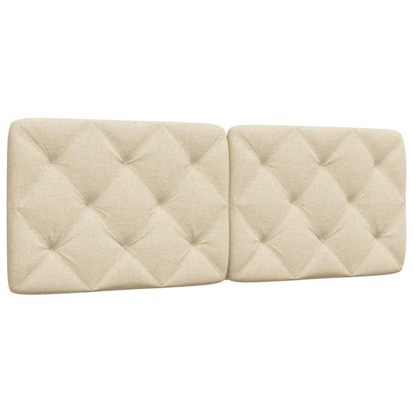 Kopfteil Kissen Creme 120 cm