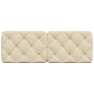 Kopfteil Kissen Creme 120 cm