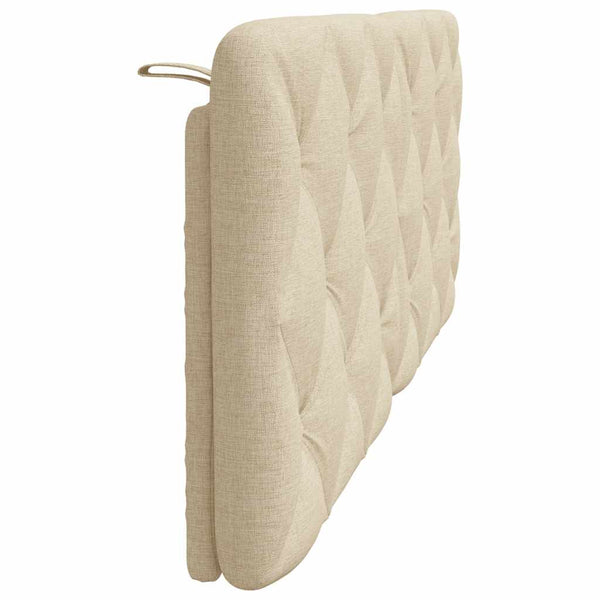 Kopfteil Kissen Creme 120 cm
