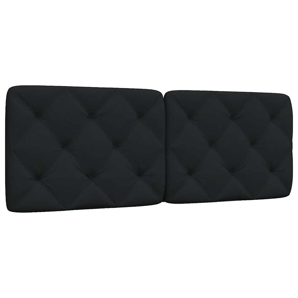 Kopfteil Kissen Schwarz 140 cm