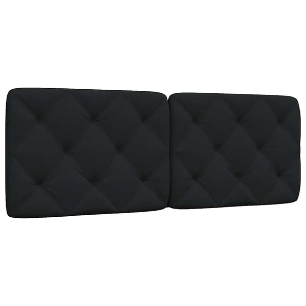Kopfteil Kissen Schwarz 140 cm