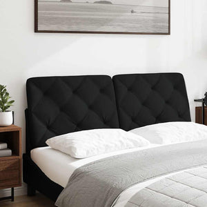 Kopfteil Kissen Schwarz 140 cm