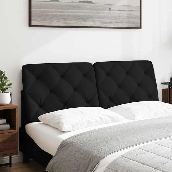 Kopfteil Kissen Schwarz 140 cm