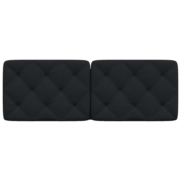 Kopfteil Kissen Schwarz 140 cm