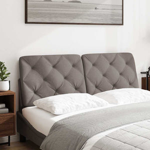 Kopfteil Kissen Taupe 140 cm