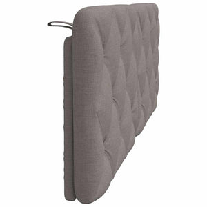 Kopfteil Kissen Taupe 140 cm