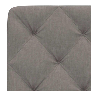 Kopfteil Kissen Taupe 140 cm