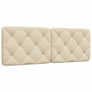 Kopfteil-Kissen Creme 140 cm