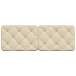 Kopfteil-Kissen Creme 140 cm